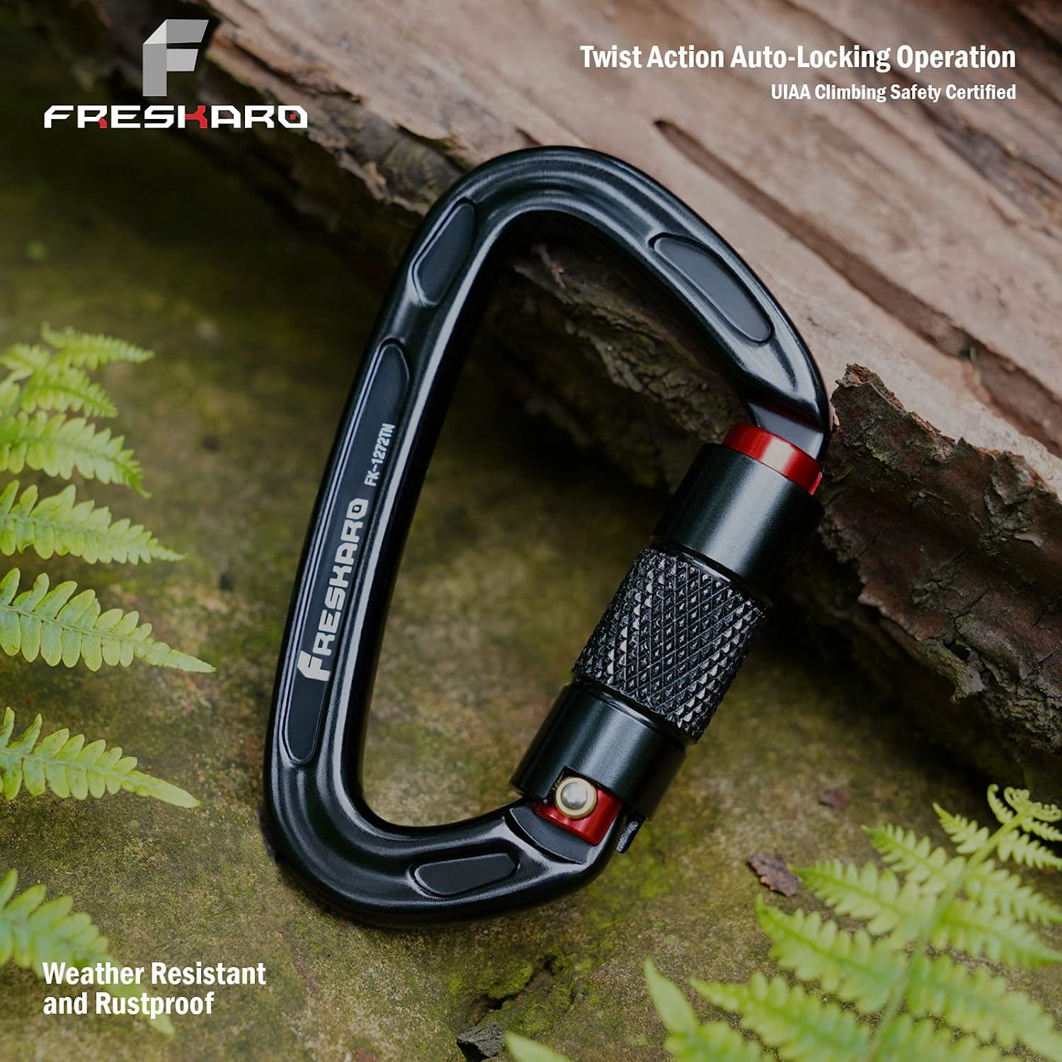 Auto Locking Climbing Carabiner Clips