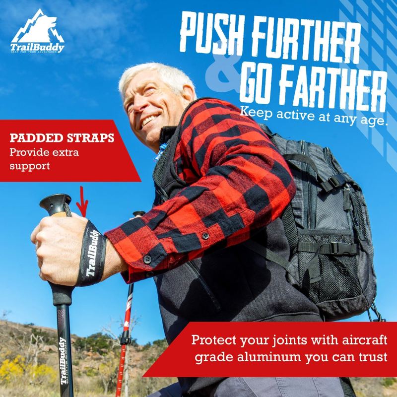 Collapsible Hiking Poles for Backpacking Gear