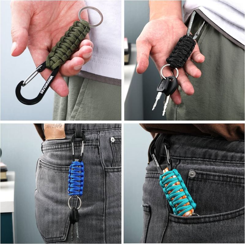 Paracord Lanyard Clip for Keys