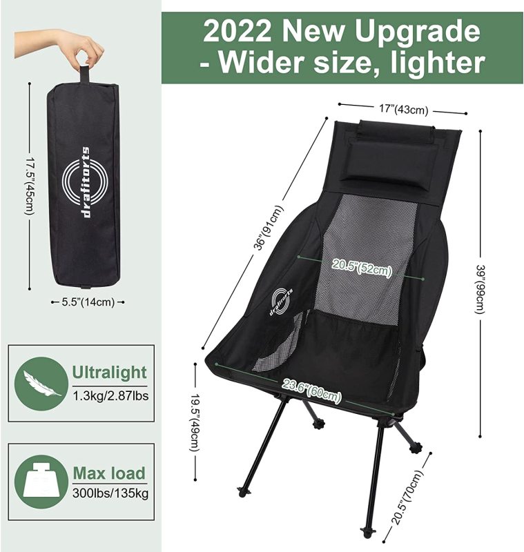 Portable Adult Camping Chair