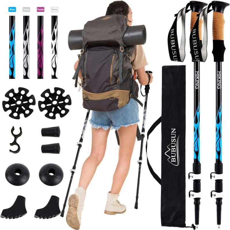 Collapsible Strong Aluminum Walking Sticks
