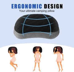 Ultralight and Portable Inflatable Pillow for Camping