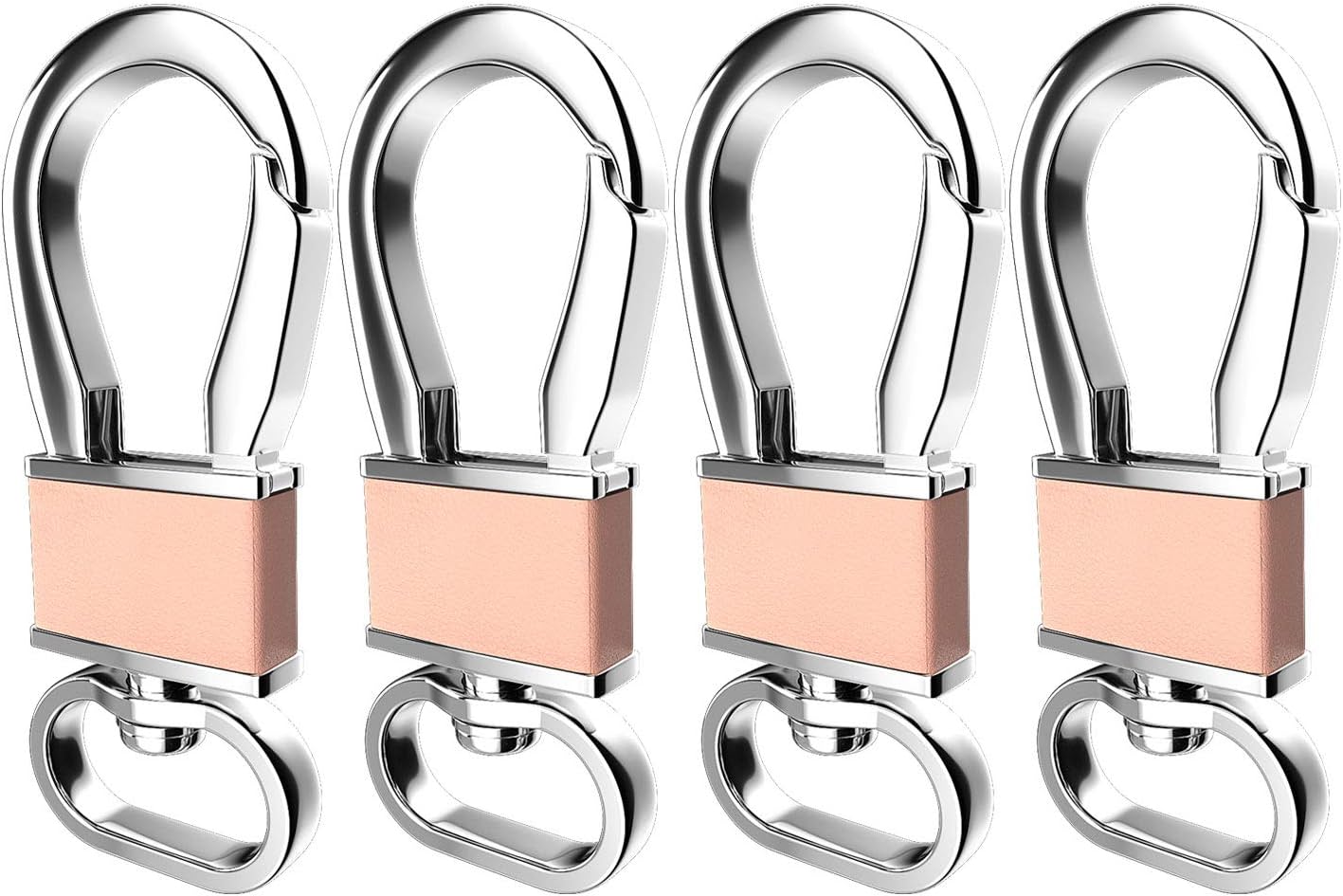 Metal Carabiner Keychain Key Clip Hook
