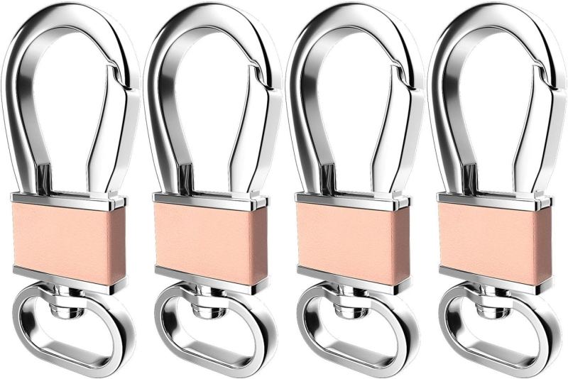 Metal Carabiner Keychain Key Clip Hook