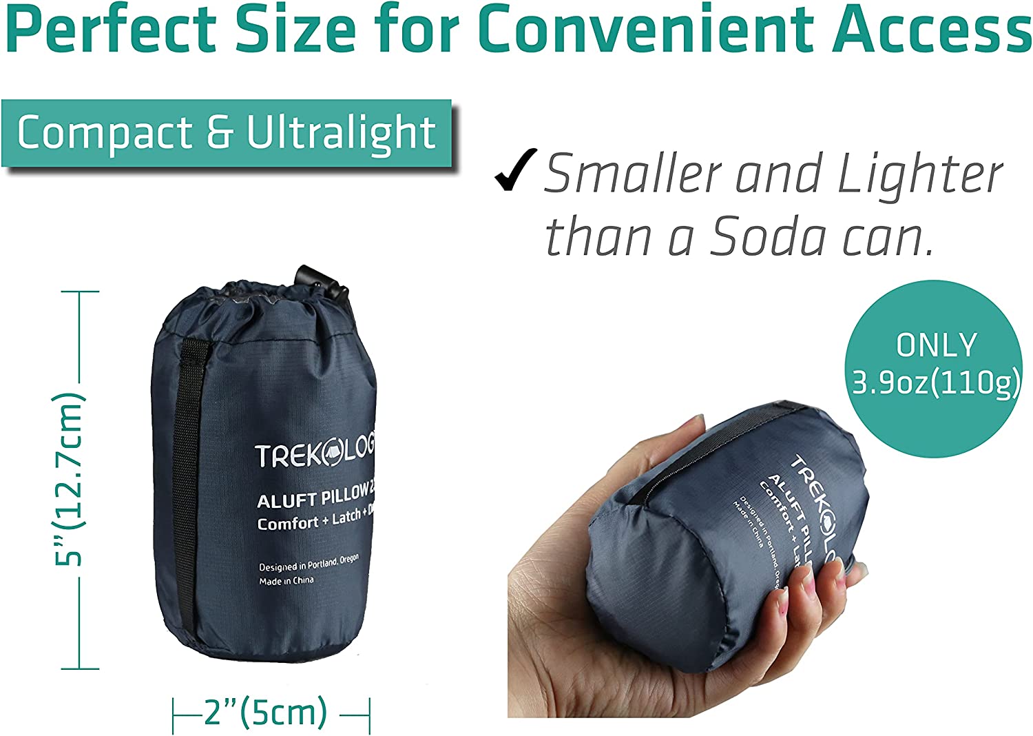 Ultralight Inflatable Camping Travel Pillow