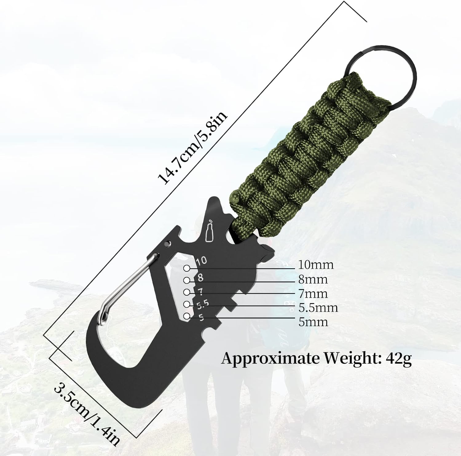Outdoor Survival Tool for Camping Hiking