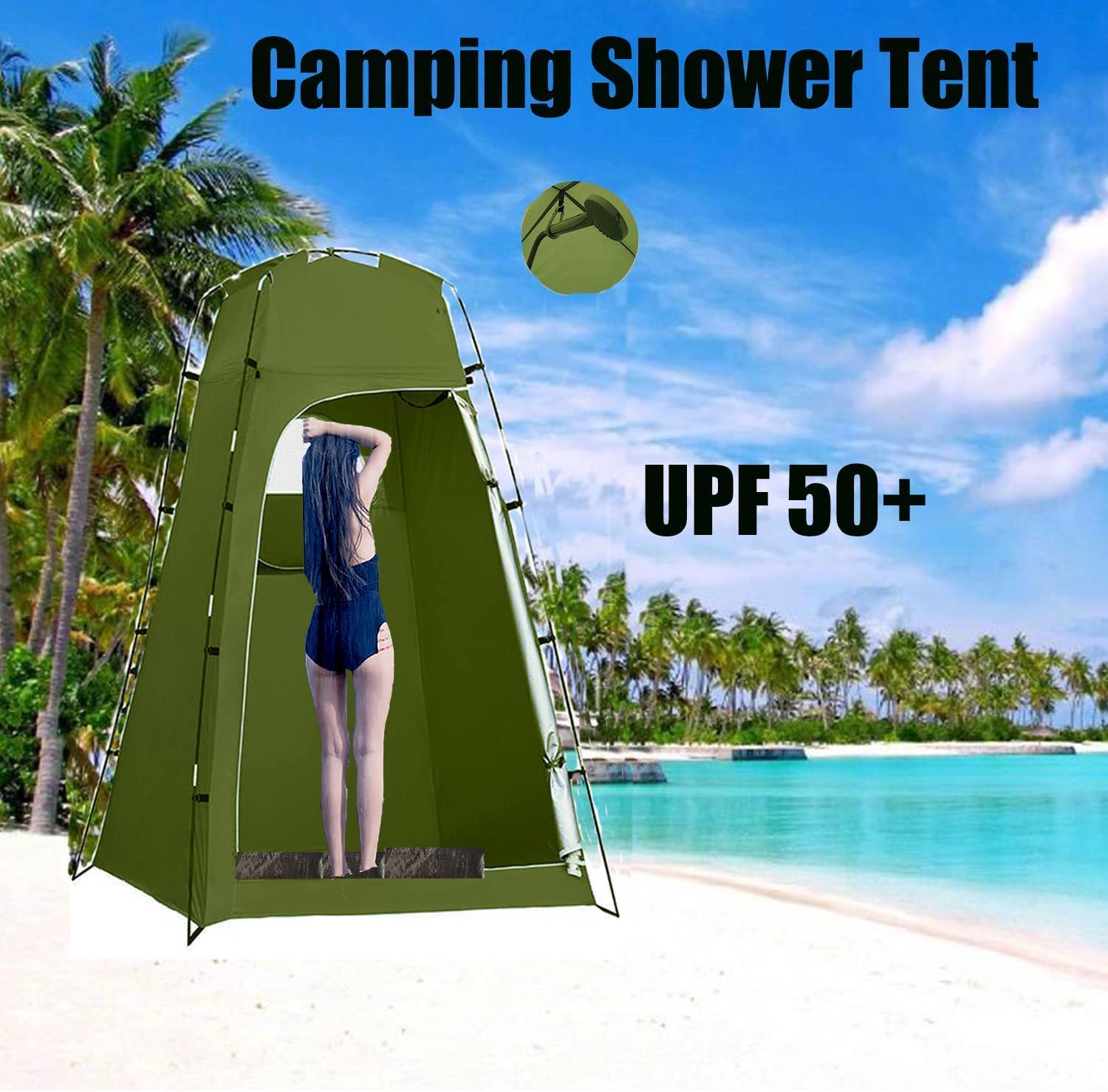 Oversize Camping Shower Tent