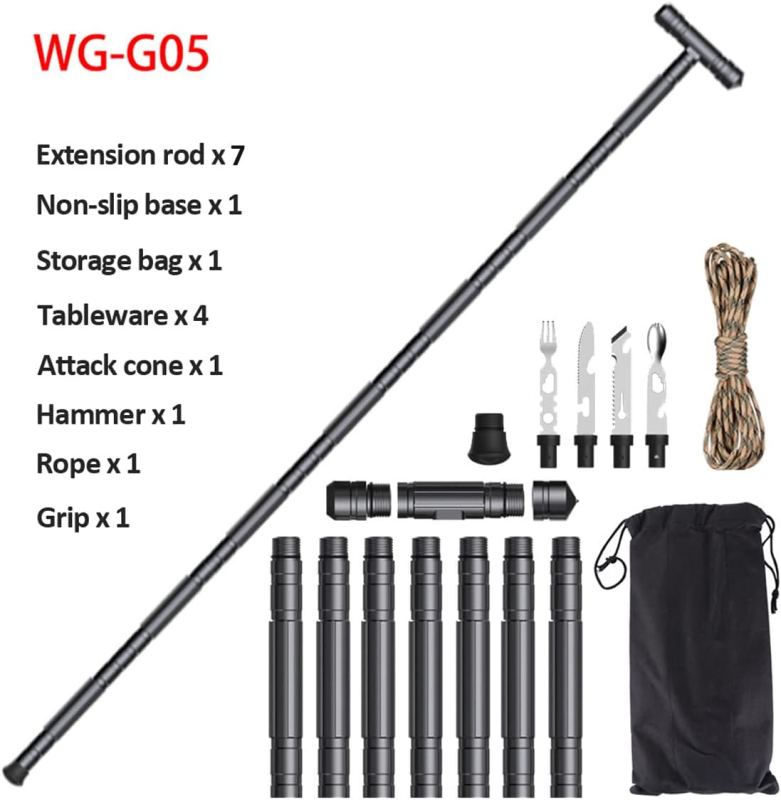 Multifunction Adjustable Trekking Poles