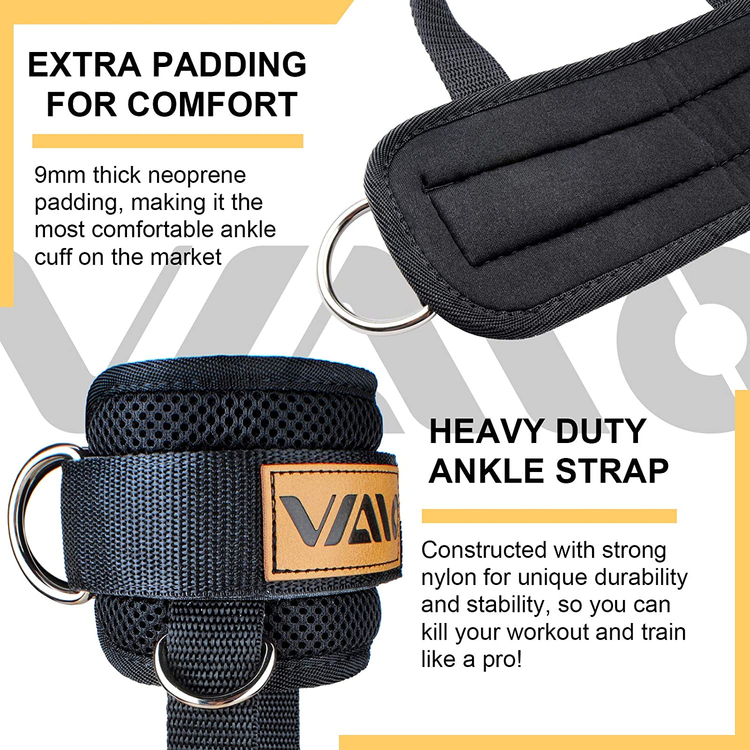 Ankle Straps for Cable Machines