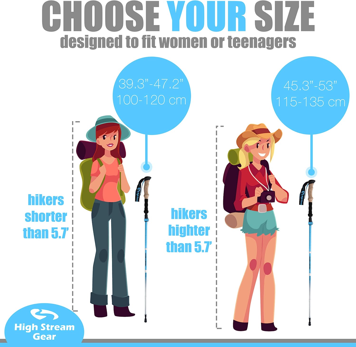 Walking Sticks for Women