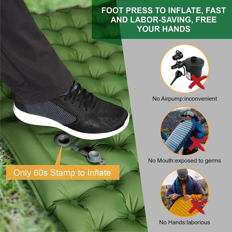 Double Sleeping Pad for Camping