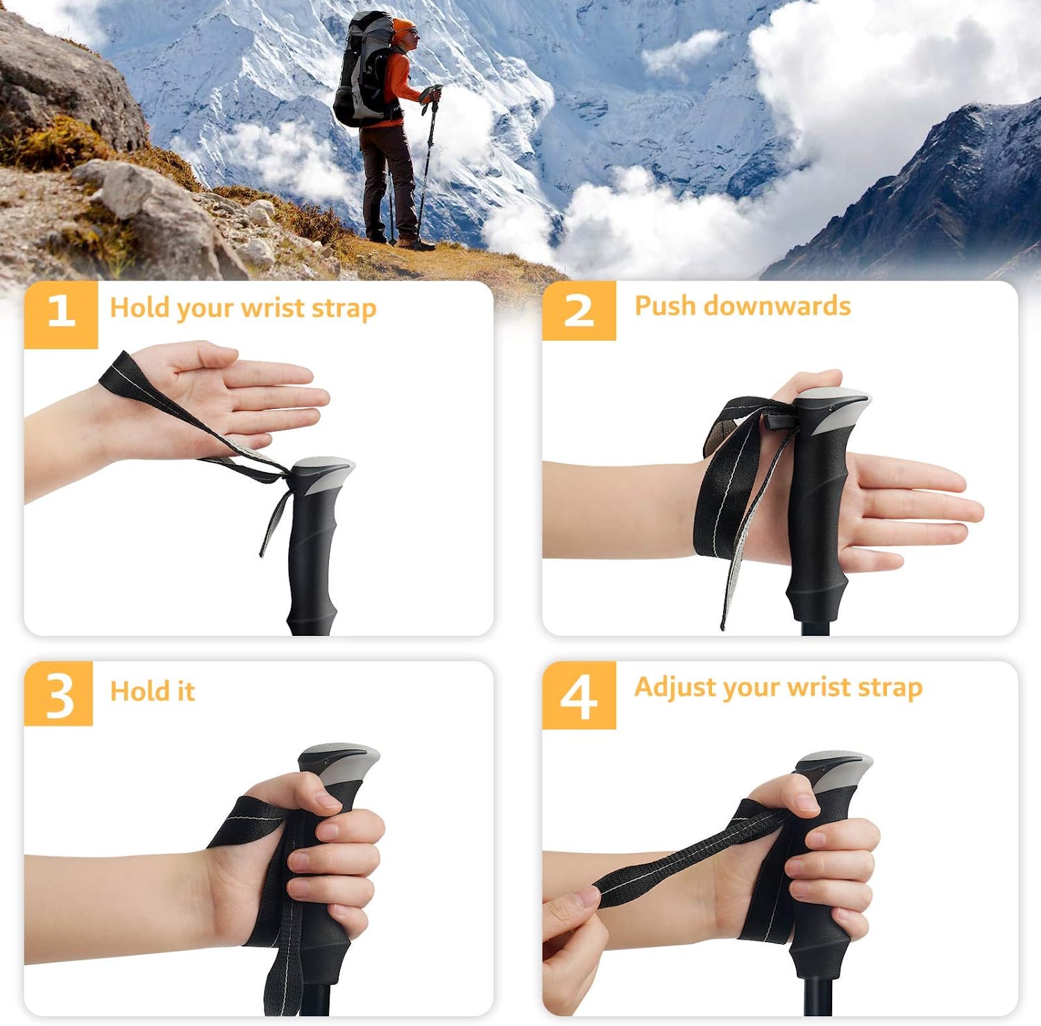 Collapsible Hiking Poles