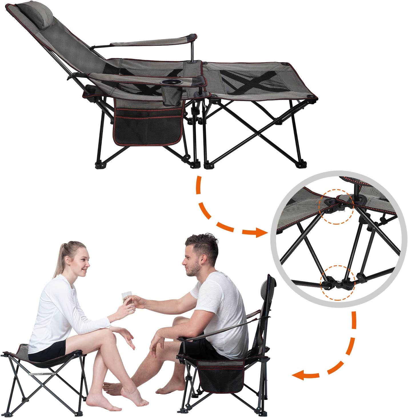 Folding Chaise Lounge Chair