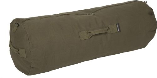Deluxe Duffel Bag With Zipper For Gym