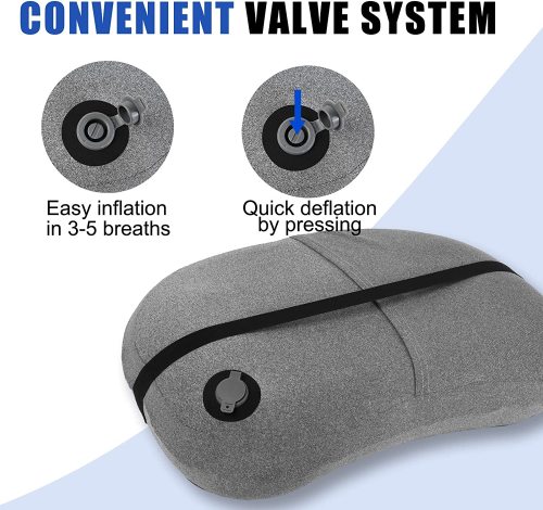 Ultralight and Portable Inflatable Pillow for Camping