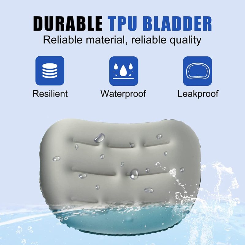 Ultralight and Portable Inflatable Pillow for Camping