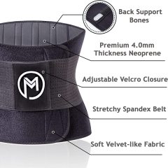 Waist Trimmer Trainer Belt for Women Men