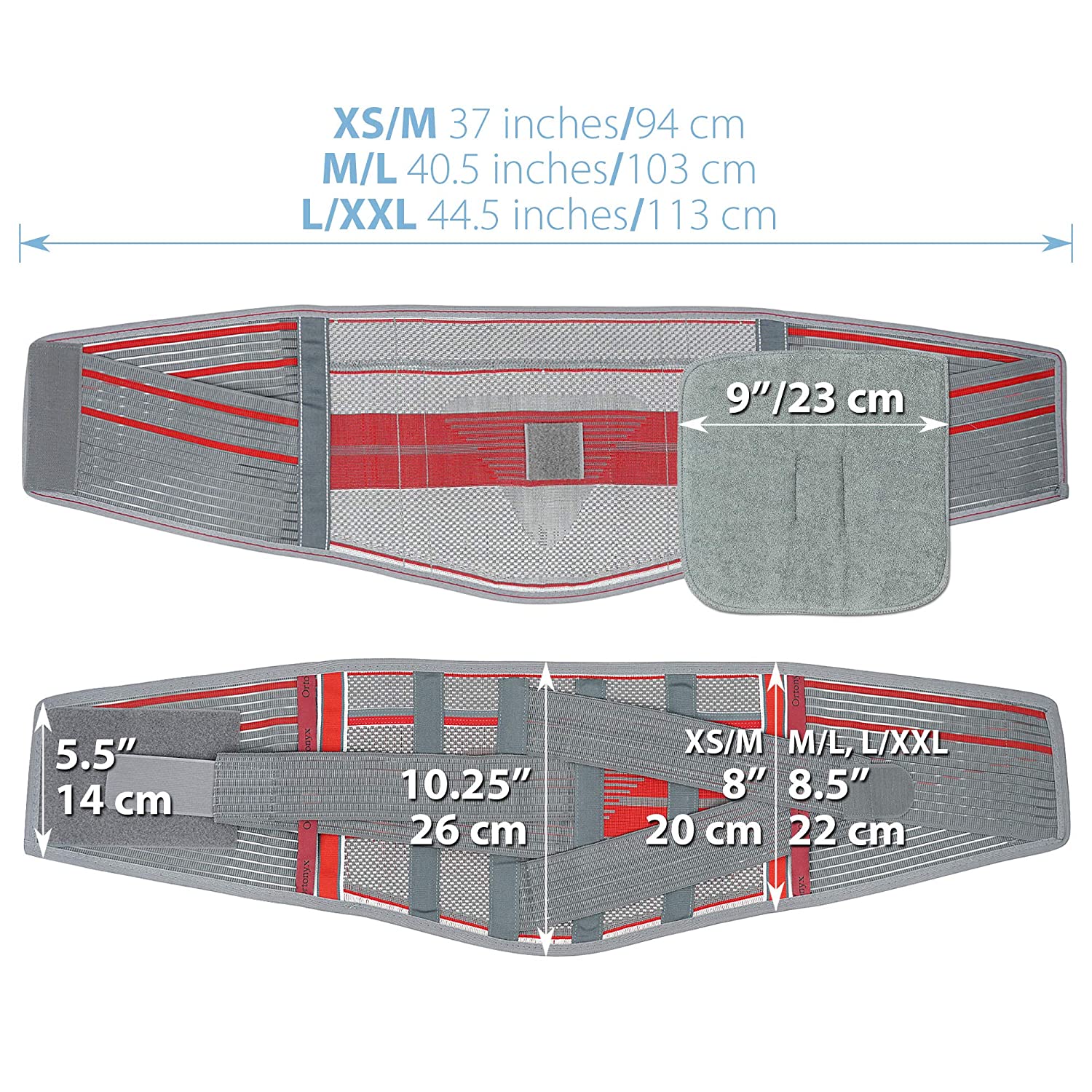 Support Belt Lumbosacral Back Brace