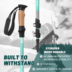Travel Foldable Lightweight Strong Poles