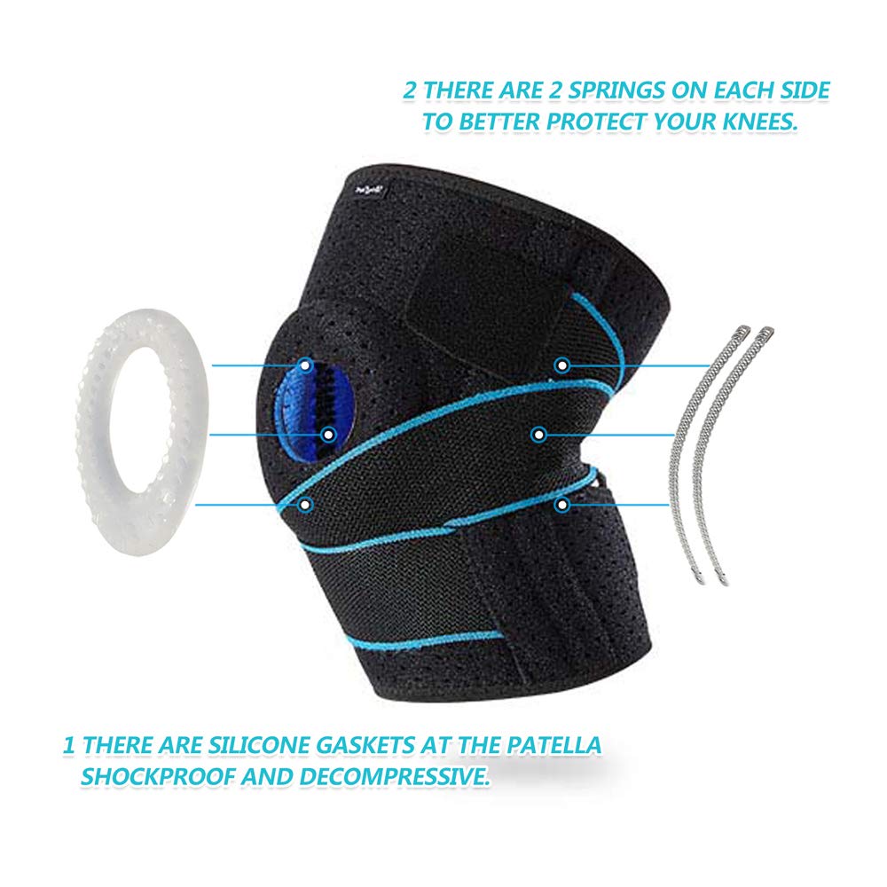 Knee Brace with Side Stabilizers