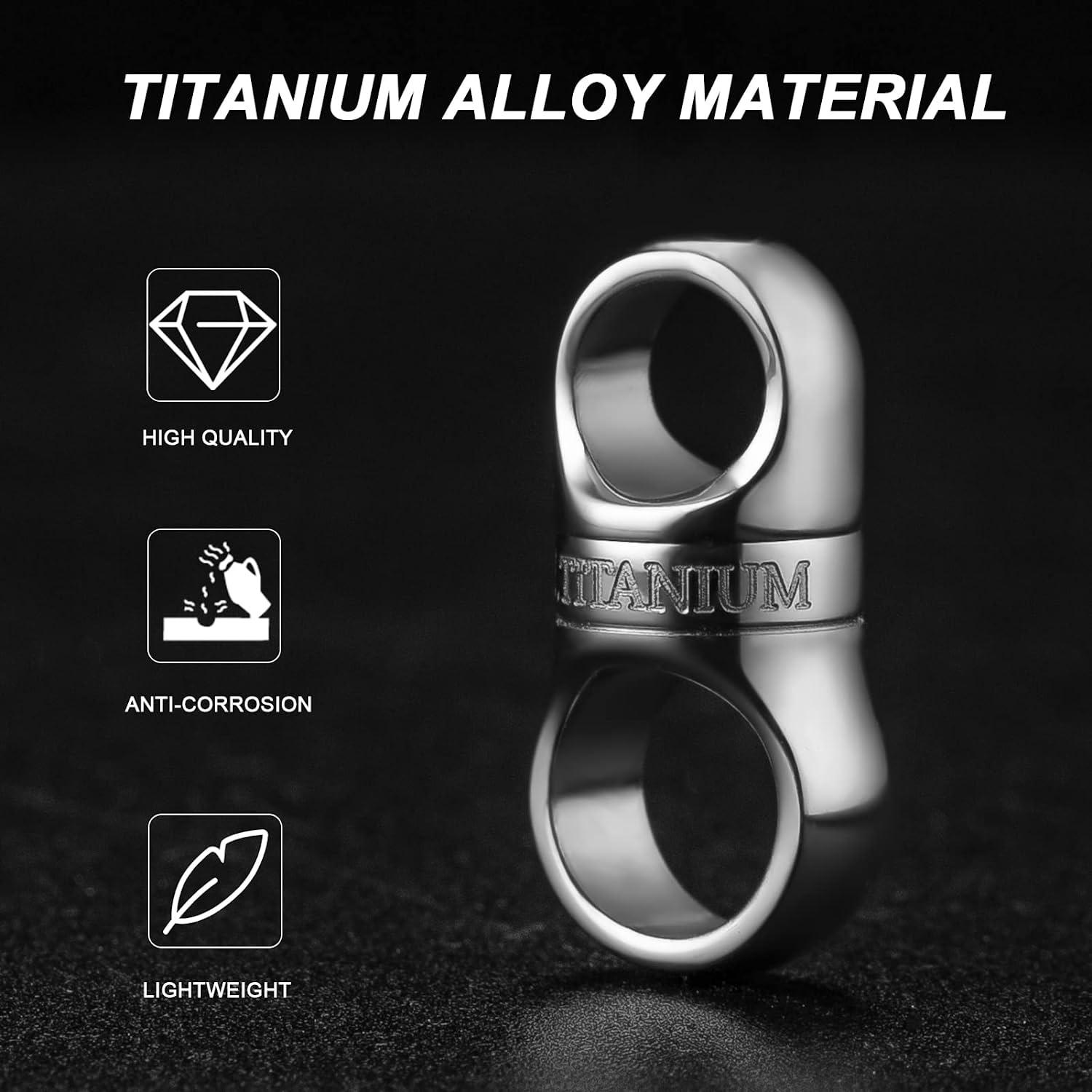 Titanium Key Ring