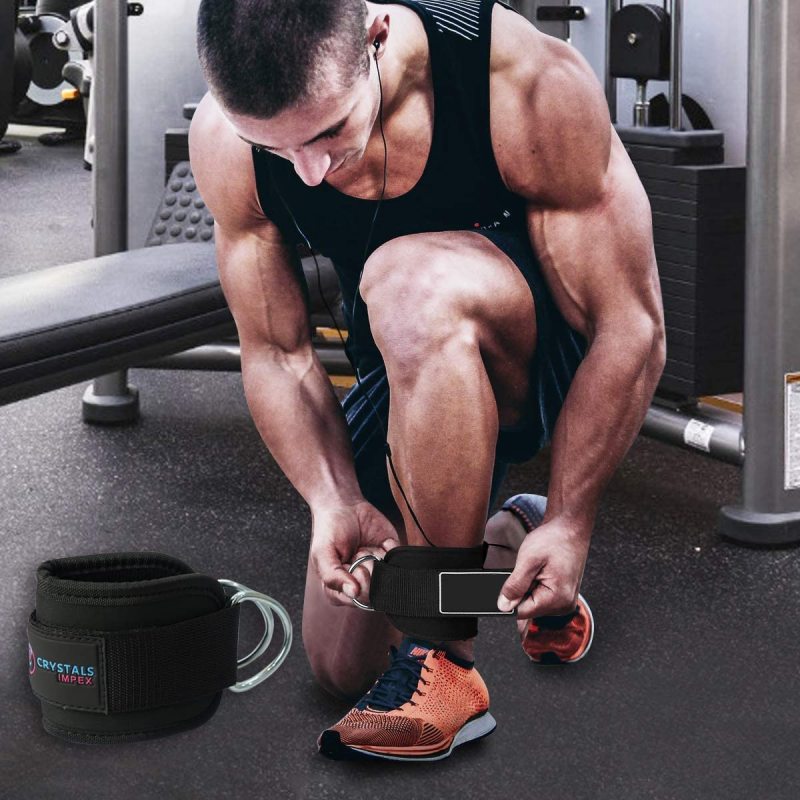 Ankle Strap for Cable Machine Attachments Gym