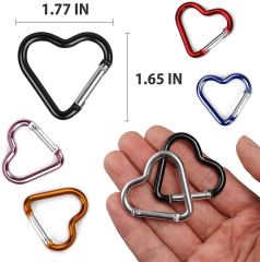 Fish Bone Shape Keychain Clips Mini Carabiner