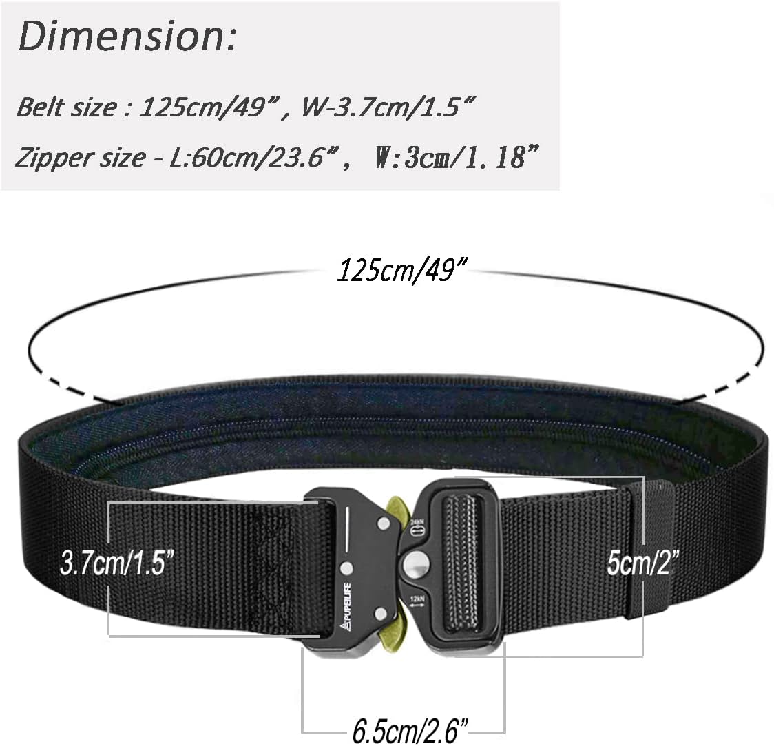Military Tactical Style Travel Money Belts