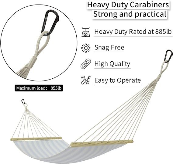 Heavy Duty D Ring Caribeener Clips