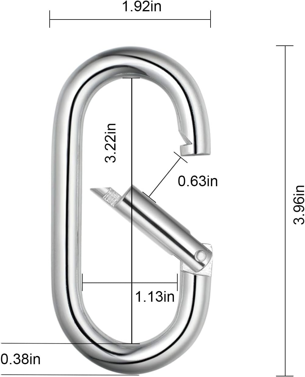 Heavy Duty Spring Snap Hook,Carabiner