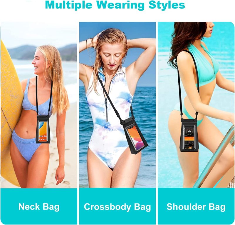Large Capacity Waterproof Phone Pouch Floating