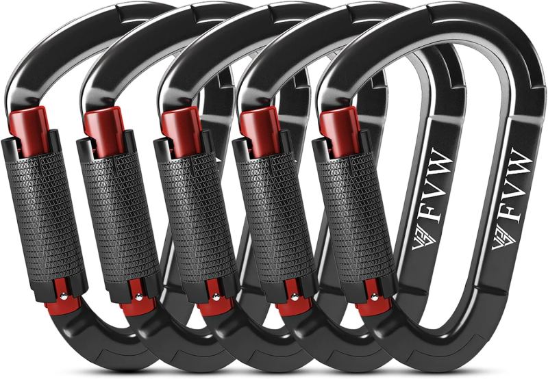 Auto Locking Rock Climbing Carabiner Clips