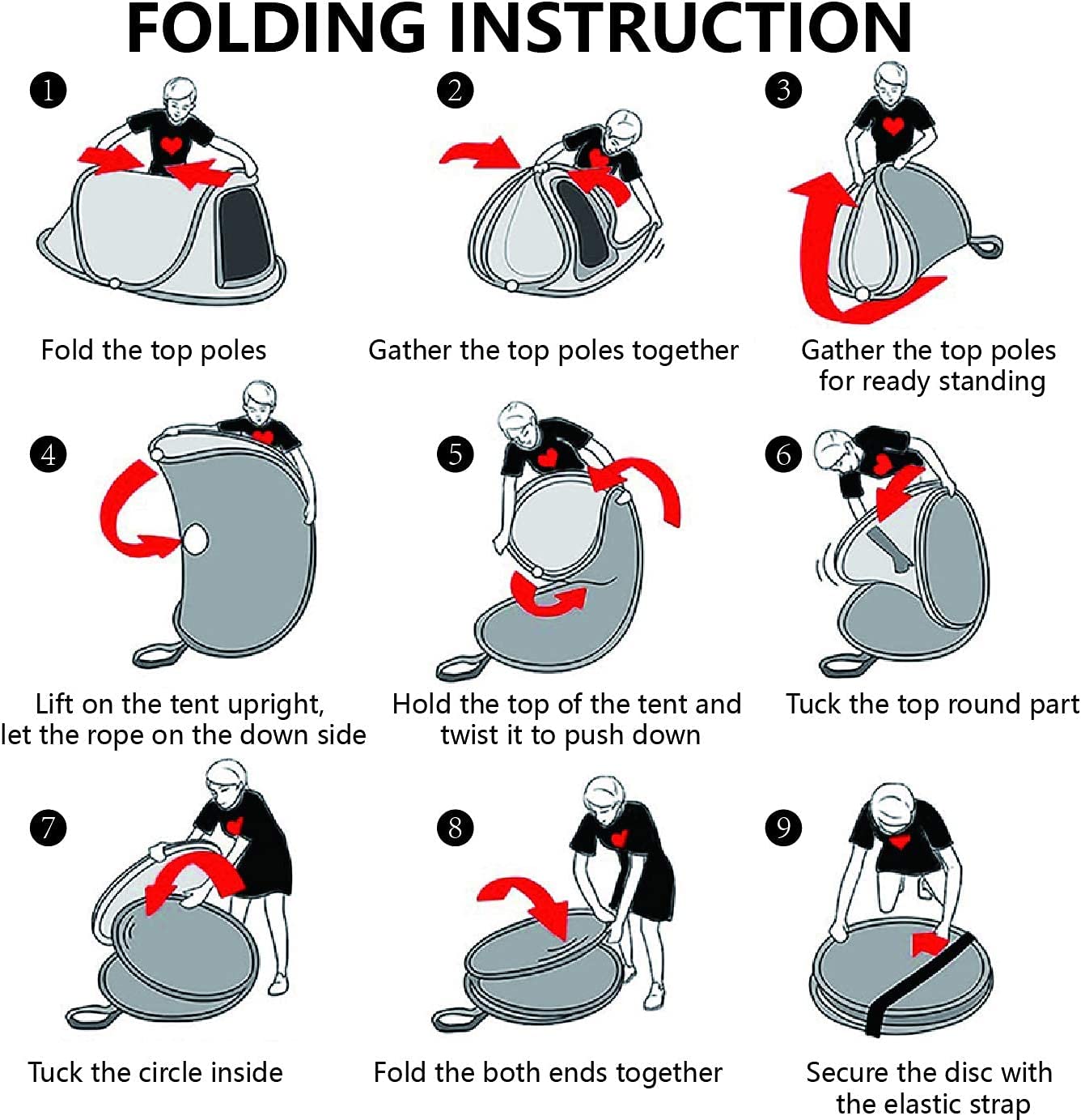 Instant Pop up Tent for Camping