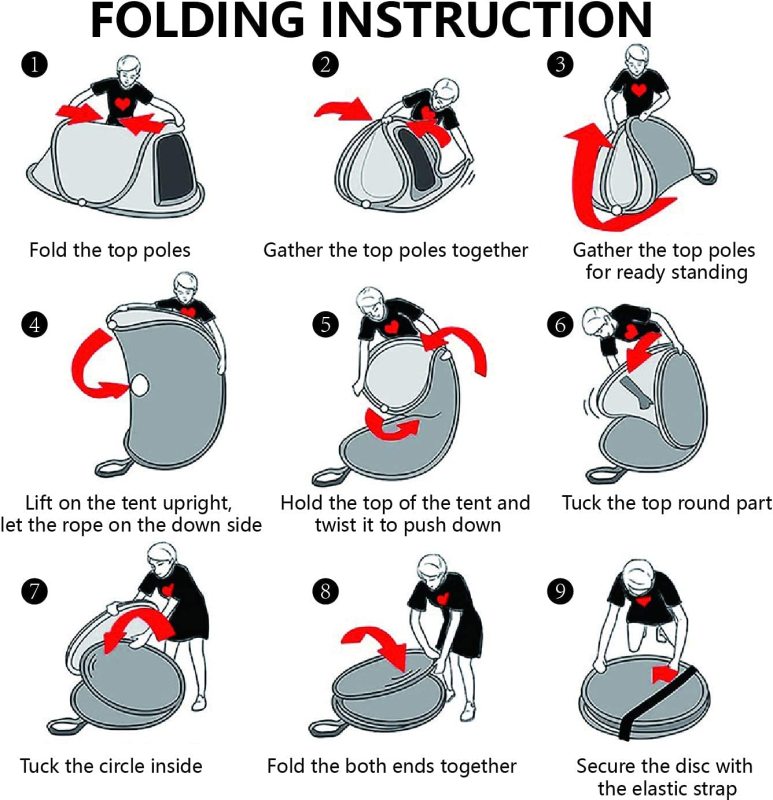 Instant Pop up Tent for Camping