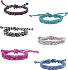 Parachute Cord Braided Bracelet Set