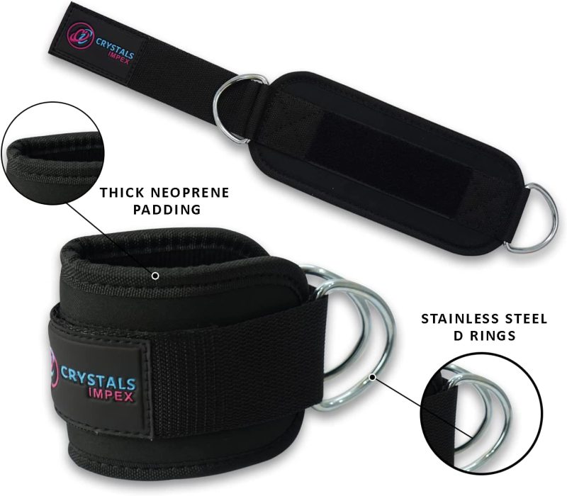 Ankle Strap for Cable Machine Attachments Gym