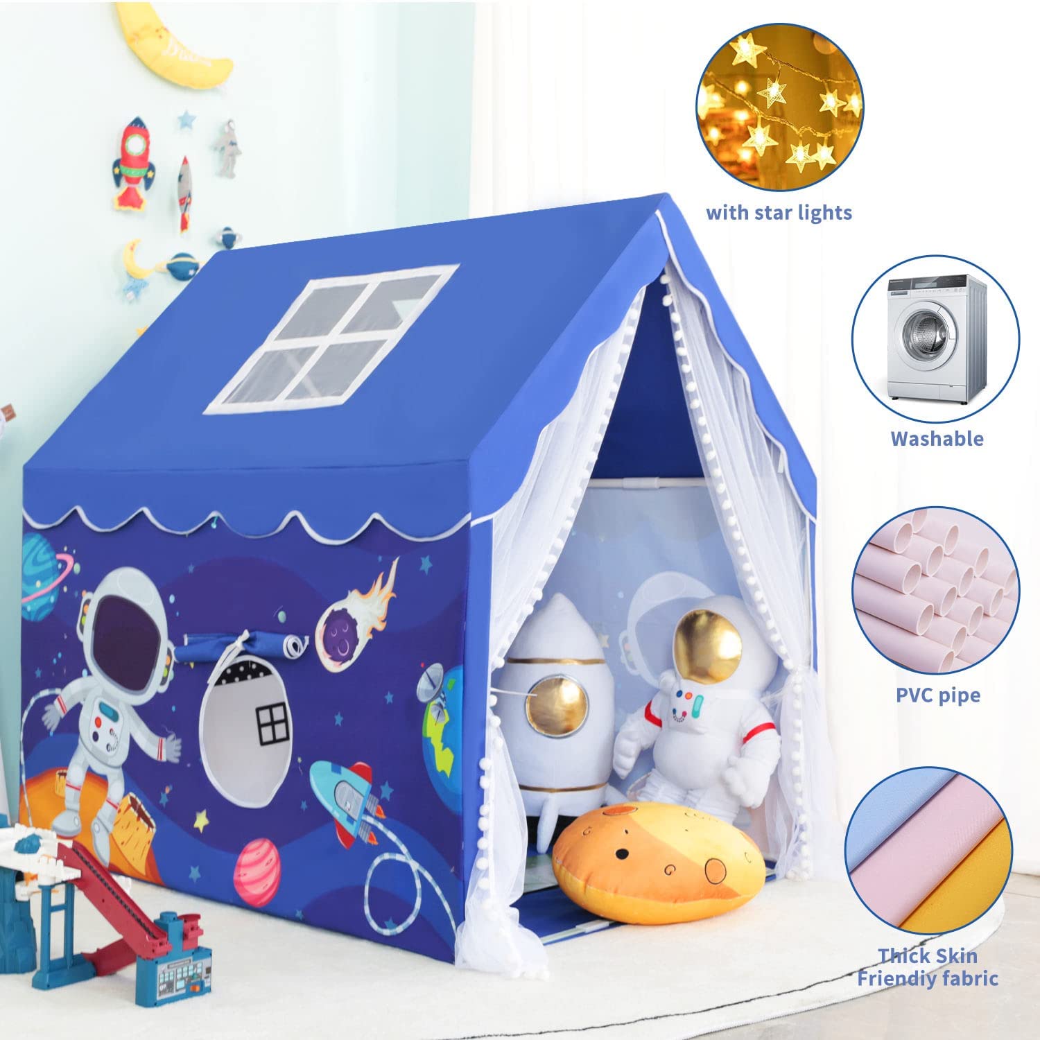 Indoor and Outdoor Playhouse Toddler Tent