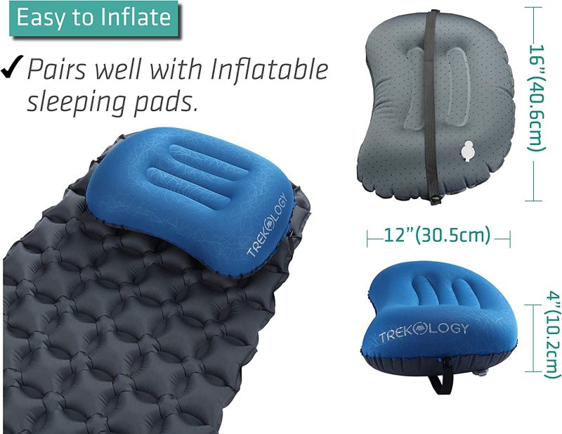 Ultralight Inflatable Camping Travel Pillow