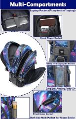 Backpack Bookbag for School College Student