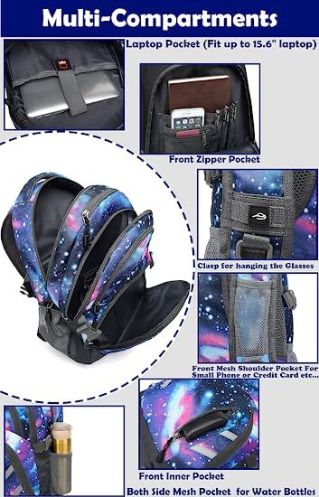 Backpack Bookbag for School College Student