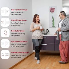 Plus Size Knee Brace for Knee Pain