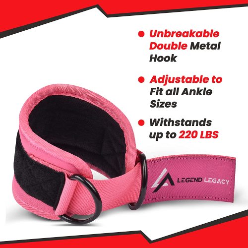 Gym Ankle Cuff for kickbacks