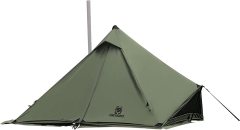 Teepee Hot Tent with Snow Skirt