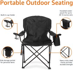 Folding Padded Outdoor Camping Chair