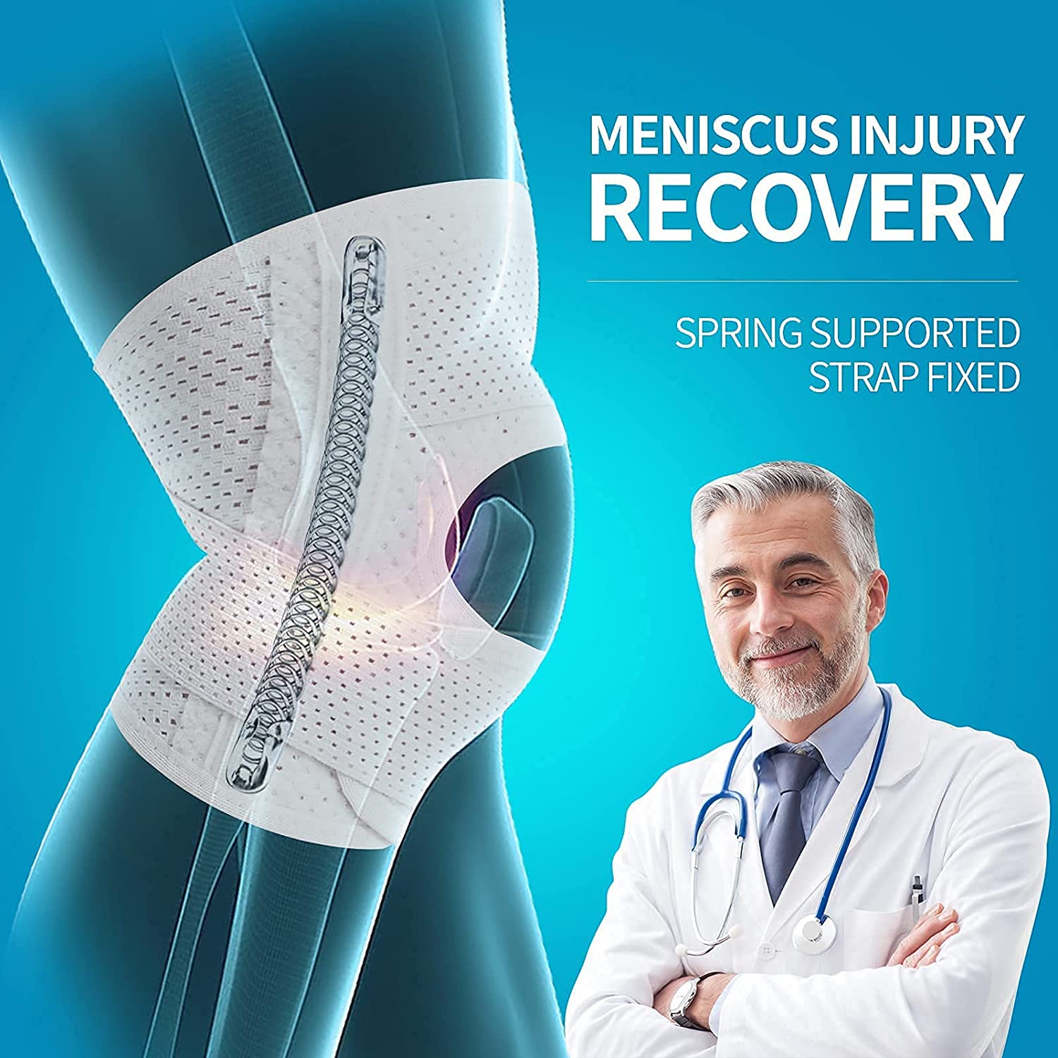 Breathable Adjustable Knee Support