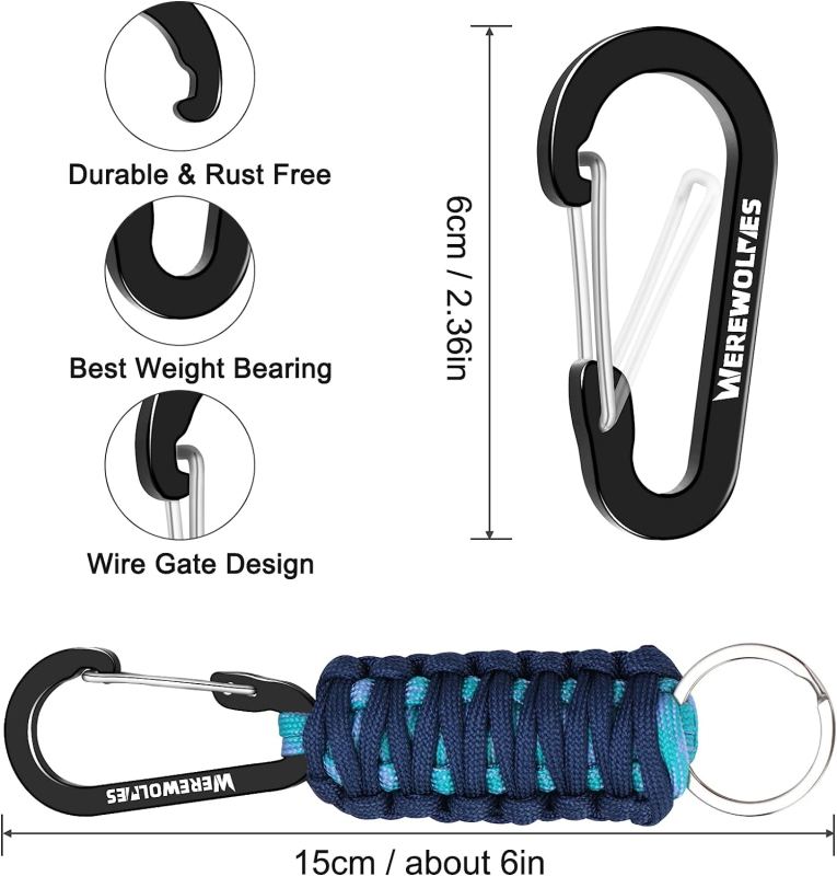 Paracord Lanyard Clip for Keys