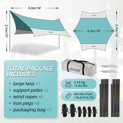 Waterproof Camping Tarp