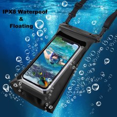 Large Capacity Waterproof Phone Pouch Floating