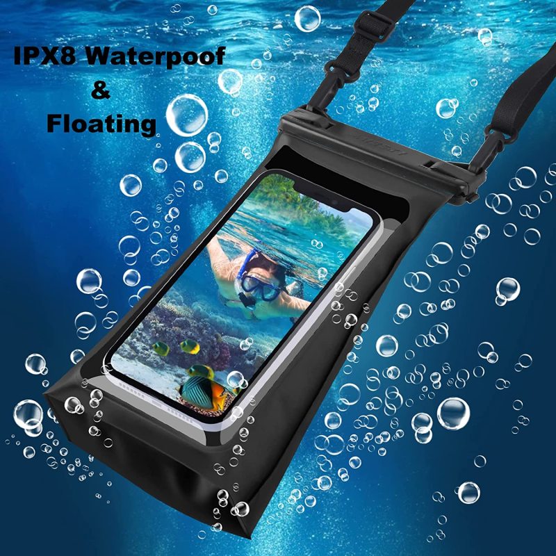 Large Capacity Waterproof Phone Pouch Floating