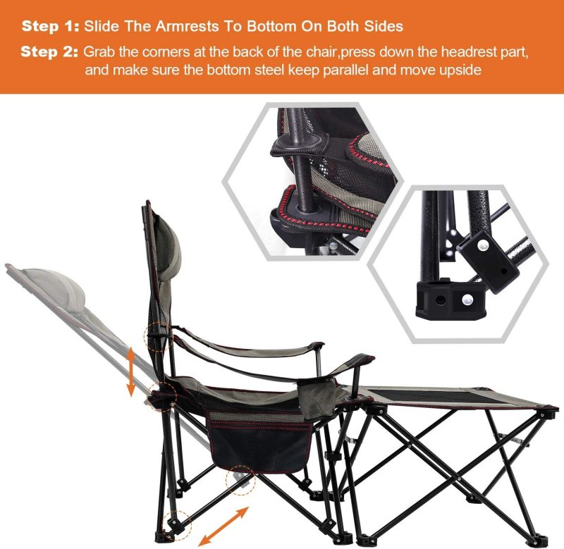 Folding Chaise Lounge Chair
